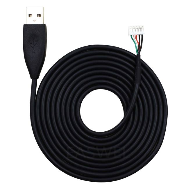 Universal USB Mouse Line Cable Replacement for Logitch MX518/MX510/MX310/G3/G400/G400S Gaming Mice