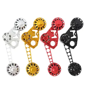 MUQZI Folding Bike Chain Guide Tensioner Rear Derailleur Single-Disc 2 3 6 Speed Bicycle Chain Stabilizer