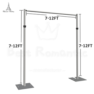 Sáng tạo nặng nhiệm vụ 12 'x 12' Ống kính thiên văn và treo lên bối cảnh thiết lập cho đám cưới và các sự kiện có thể điều chỉnh đứng - Product Image 1