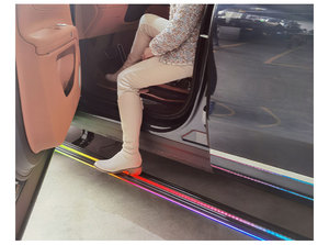 Hot Sale Accessories Power Aluminium Alloy Threshold Vehicle Running Board for Suv Electric Side <b>Step</b> LED Light - Product Image 3