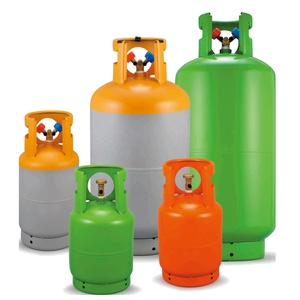 Réservoir de <span class=keywords><strong>gaz</strong></span> de récupération vide rechargeable R22 R134a R410a Cylindre de récupération de réfrigérant avec soupape de commande Suntion - Product Image 1