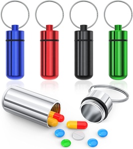 <span class=keywords><strong>Mini</strong></span> Kim Loại Sơ Cứu Keychain <span class=keywords><strong>Pill</strong></span> <span class=keywords><strong>Box</strong></span> - Product Image 2
