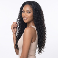 Perruque synthétique bouclée afro avec dentelle frontale pour femmes noires, en fibre haute température, petites boucles volumineuses, style naturel et moelleux
