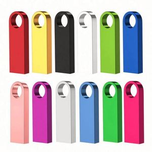 Mini Memoria USB 2.0 Metálica Colorida Giratoria de Alta Velocidad, 18MB/s, Capacidad Real, Portátil, con Logotipo Personalizado, Llavero, Regalo Empresarial - Product Image 2