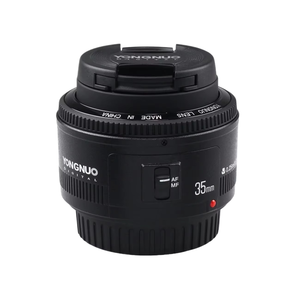 Objectif Yongnuo 35 mm OEM, objectif YN35mm F2.0, objectif grand angle fixe à mise au point automatique dorée pour 600d 60d 5DII 5D 500D 400D 650D 600D 450D - Product Image 1