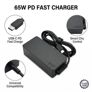 <span class=keywords><strong>Alimentation</strong></span> pour ordinateur <span class=keywords><strong>portable</strong></span> OEM 65W Type-C 20V 3.25A PD3.0, chargeur mural, vente directe du fabricant, adaptateur de voyage <span class=keywords><strong>portable</strong></span> - Product Image 2