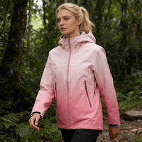 Veste de randonnée d'hiver décontractée pour femmes, imperméable, respirante, isolée, avec capuche, pour le froid, le ski, la randonnée, l'aventure