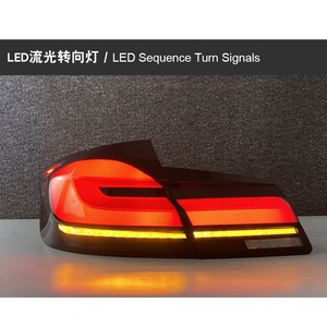 2011-2017 for 5 Series F18 Tail Lamp Assembly With New <b>LED</b> Rear 12V/24V Clear/<b>Red</b> Running <b>Light</b> Enhanced Visibility for 5 Se - Product Image 5