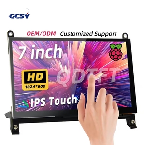 หน้าจอ LCD แบบสัมผัสขนาด7นิ้วขนาด1024*600 IPS ขนาด7นิ้วโมดูล LCD สำหรับ <span class=keywords><strong>Raspberry</strong></span> <span class=keywords><strong>Pi</strong></span> <span class=keywords><strong>5</strong></span>/4/3/2/1 <span class=keywords><strong>PC</strong></span> Windows - Product Image 1