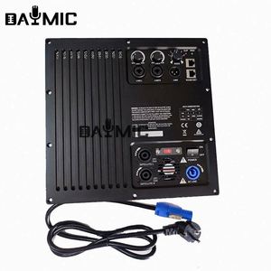 โมดูลแอมพลิฟายเออร์แบบแอคทีฟ 3 ทาง 2000w DSP Class D พร้อมระบบจ่ายไฟแบบสวิตชิ่ง สำหรับลำโพงไฮไฟ ฟูลเฟรควันซ์ เบส - Product Image 6