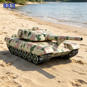 Réplique de char gonflable professionnelle robuste avec motif camouflage anti-vent et garantie REMEYA de 3 ans pour les exercices - Product Image 1