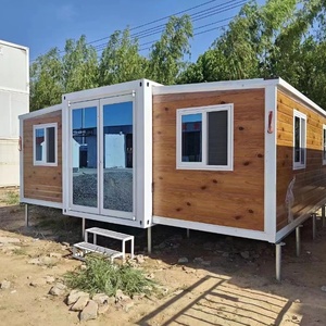 Casa Prefabbricata Pieghevole con Struttura a Container, Ampio Spazio, Espansione a Doppia Ala 2-in-1 per Uso Soggiorno - Product Image 2