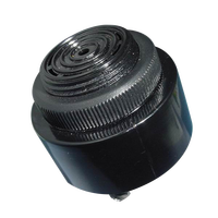 Zumbador Piezoeléctrico Activo a Prueba de Agua Tipo 4333 DC 12V 24V 95dB, Sonido Continuo y Pulsante