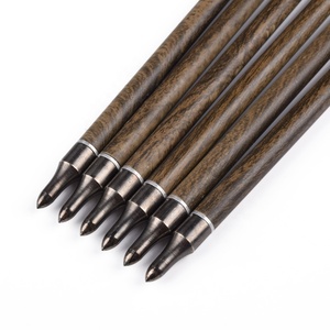 Flèche en carbone à pointe amovible en fibre de carbone à grain de <span class=keywords><strong>bois</strong></span> 400-700 Plume de dinde - Product Image 5