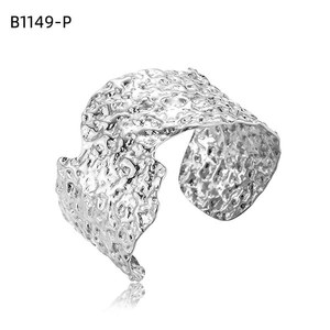 Amy Amy Tibetan <b>Silver</b> Alloy <b>Cuff</b> <b>Bracelet</b> <b>Silver</b> Plated Vintage Style Women's Fashion Jewelry Gift B1149 - Product Image 2