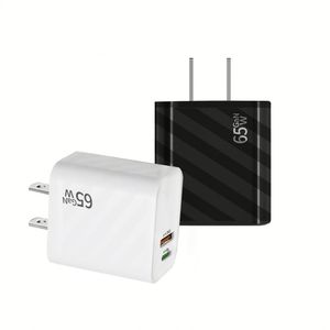 Dual Port <b>USB</b> PD Wall Charger Multi 65W Protocol Fast Charging Travel Block QC4.0 PD35W Power <b>Adapter</b> for Phone 15 16 - Product Image 3