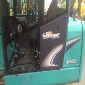 KOBELCO SK60 6 tonnes de haute qualité moteur d'origine nouveauté japon pelle EPA certifié CE boîte de vitesses d'occasion pompe à engrenages PLC - Product Image 3