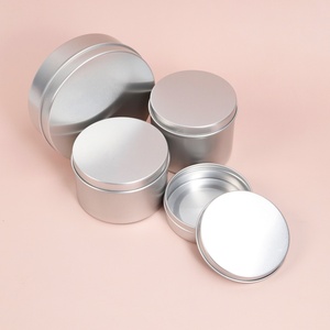 100ml 150ml Metal Round Tin Can for Lip Balm Empty Aluminum Packing Container Tin Jar for Cosmetic - Product Image 1