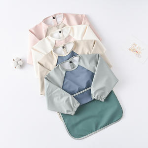 Grosir gratis sampel paket individu saku atas tahan air lengan panjang Hock warna murni oto bayi 100% Polyester <span class=keywords><strong>Hook</strong></span> <span class=keywords><strong>Loop</strong></span> - Product Image 5