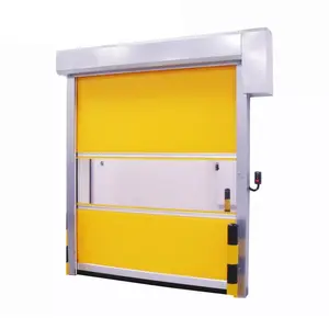 Factory Price Wholesale No Dust Intelligent Self-repairing High Speed Automatic Rapid-roll Up Door