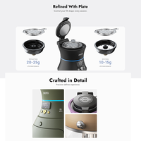 IMOTO Kit Chicha Électronique Intelligente Premium - Chicha Électronique Portable en Plastique Laqué avec Écran LCD NFC et Base Power Bank Écologique