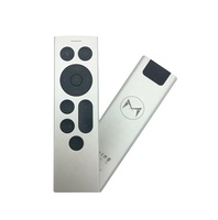 Télécommande IR en métal à 12 touches, gros boutons, piles AAA, indicateur LED, code fixe, portée 10m, RF Alexa TV RC