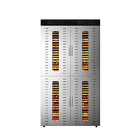 Déshydrateur alimentaire industriel et commercial à 96 plateaux en acier inoxydable, sécheuse multifonctionnelle pour fruits et légumes
