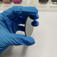 Fenêtre optique en silicium monocristallin à haute transmission avec revêtement AR DLC pour boîtier de capteur thermique IR