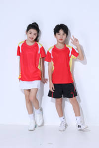 Adolescente tenis bádminton Club equipo uniformes Unisex niños Ping Pong Jersey cómodo suave tela transpirable secado rápido Jersey - Product Image 2
