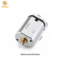 Motor DC Brushless N20 Tahan Lama, Motor DC Magnet Permanen 6V 12V untuk Mesin Vending, Mekanisme Pengeluaran dan Pengiriman