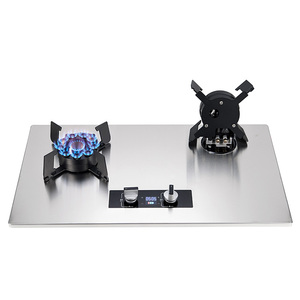 Wholesale Kitchen Appliance Home Gas Burner <b>Stove</b> Stainless Steel Lpg/ng Cooker <b>Stoves</b> with Safety Aq-g203 Kitchen Gas - Product Image 1