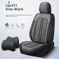 Housse et coussin de siège auto universels en cuir, classiques, confortables, cinq couleurs, toutes saisons, haute qualité, en promotion