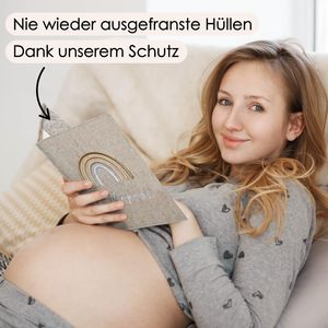 ปกหนังสือเดินทางปักลายสำหรับคุณแม่ตั้งครรภ์  สำหรับใส่บัตรประกันสุขภาพและภาพอัลตราซาวด์  ขายส่ง - Product Image 2