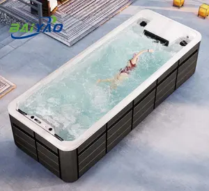 2023 BaiYao высококачественный спа-бассейн с гидромассажной ванной и системой обучения, большие насадки, 6 метров