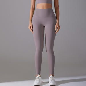 Nouveau pantalon de yoga antibactérien taille haute, sans couture, sans transparence, pour le sport, <span class=keywords><strong>la</strong></span> course et le fitness - Product Image 6