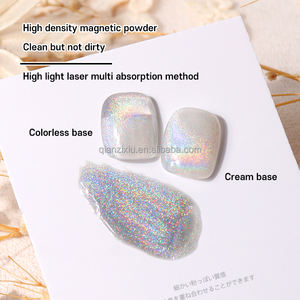 Il Gel per occhi di gatto arcobaleno a 6 <span class=keywords><strong>colori</strong></span> si immerge in Gel magnetico Uv Gel scintillante per unghie aurore - Product Image 4