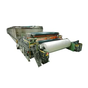 Reasonable Price Office Printing Paper Making Machine With Pulp Equipment