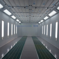 Cabine de peinture gonflable pour pulvérisation automobile et séchage de voitures