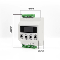 Capteur de pression de poids de force de compression de test, capteur de charge avec émetteur d'affichage amplificateur cellule de charge 6kg10kg20kg40kg80kg