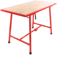 Table de travail pliante portable réglable