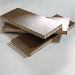 E01 Hochwertiges Weißkiefer-Furnier Umweltfreundliches E1 Modernes Kommerzielles Sperrholz Dekoratives Panel - Product Image 2