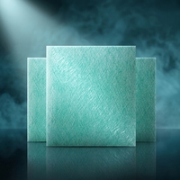 Rouleau de média filtrant en fibre de verre à prix abordable pour la protection des surfaces peintes, filtre à air pour sol de cabine de peinture automobile et salle de pulvérisation automobile