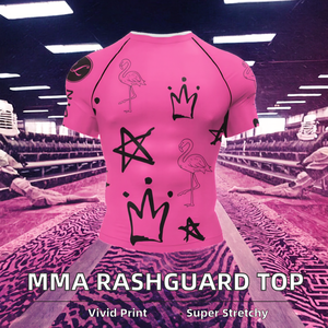 <span class=keywords><strong>T</strong></span>- Shirt da uomo con stampa a sublimazione Mma Rashguard alta elastica stampata in maglia 3d <span class=keywords><strong>t</strong></span>-Shirt sportiva - Product Image 3
