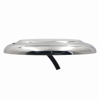 Vente en gros d'usine, lumière de piscine en acier inoxydable 316ss, 12W/18W AC/DC 12V IP68 LED avec télécommande, utilisation intérieure/extérieure