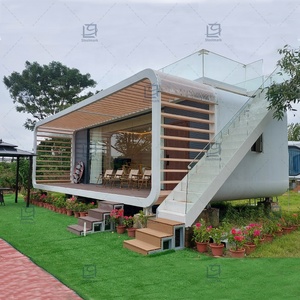 Maison préfabriquée capsule préfabriquée chambre d'hôtel cabine de couchage pomme capsule maison - Product Image 4