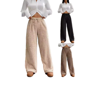 Pantalones de Forro Polar Ultra Suaves para Mujer, Transpirables, Antiarrugas, Cálidos y Acogedores para el Invierno (Tallas Grandes Disponibles) - Product Image 1