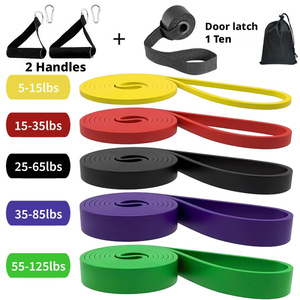 Bandas de Resistencia para Fitness con Logotipo Personalizado FITNESS de 208 cm - Bandas de Ejercicio Ecológicas y Duraderas - Product Image 3