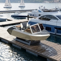 Jet ski à moteur électrique à grande vitesse, bateau à deux places, kart aquatique, bateau de dérive en alliage d'aluminium, amusement