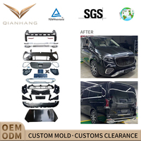 Kit carrosserie, calandre de pare-chocs avant, capot, style Maybach GLS 2025, tout neuf, compatible Plug and Play avec Vito V-Class W447 2014-2024