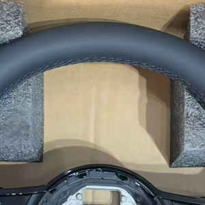Volant en cuir pour Volkswagen <span class=keywords><strong>Golf</strong></span> 4 5 6 <span class=keywords><strong>6R</strong></span> 7 7.5 8 MK4 5 6 7 7.5 8 7 R GTI GTD GTE Variant R-Line - Product Image 4